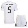 Camisola + Calções Real Madrid Bellingham 5 Criança Equipamento 1ª 2025-26